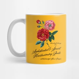 Vintage Flower Quote Mug